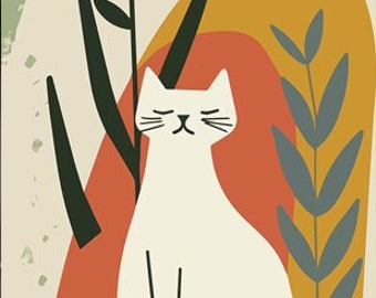 Thai Cat 03 Digital Art Print, Wall Art, Digital Download, Home Decor ...