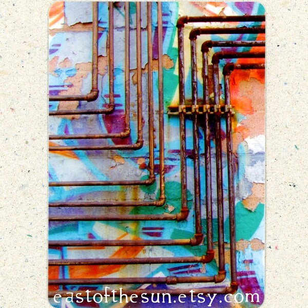 RESERVED for mystuff2 - Pipes - ACEO Photography x2