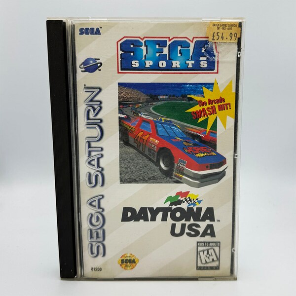 Daytona Usa Ntsc-u Game Complete In Box For Sega Saturn
