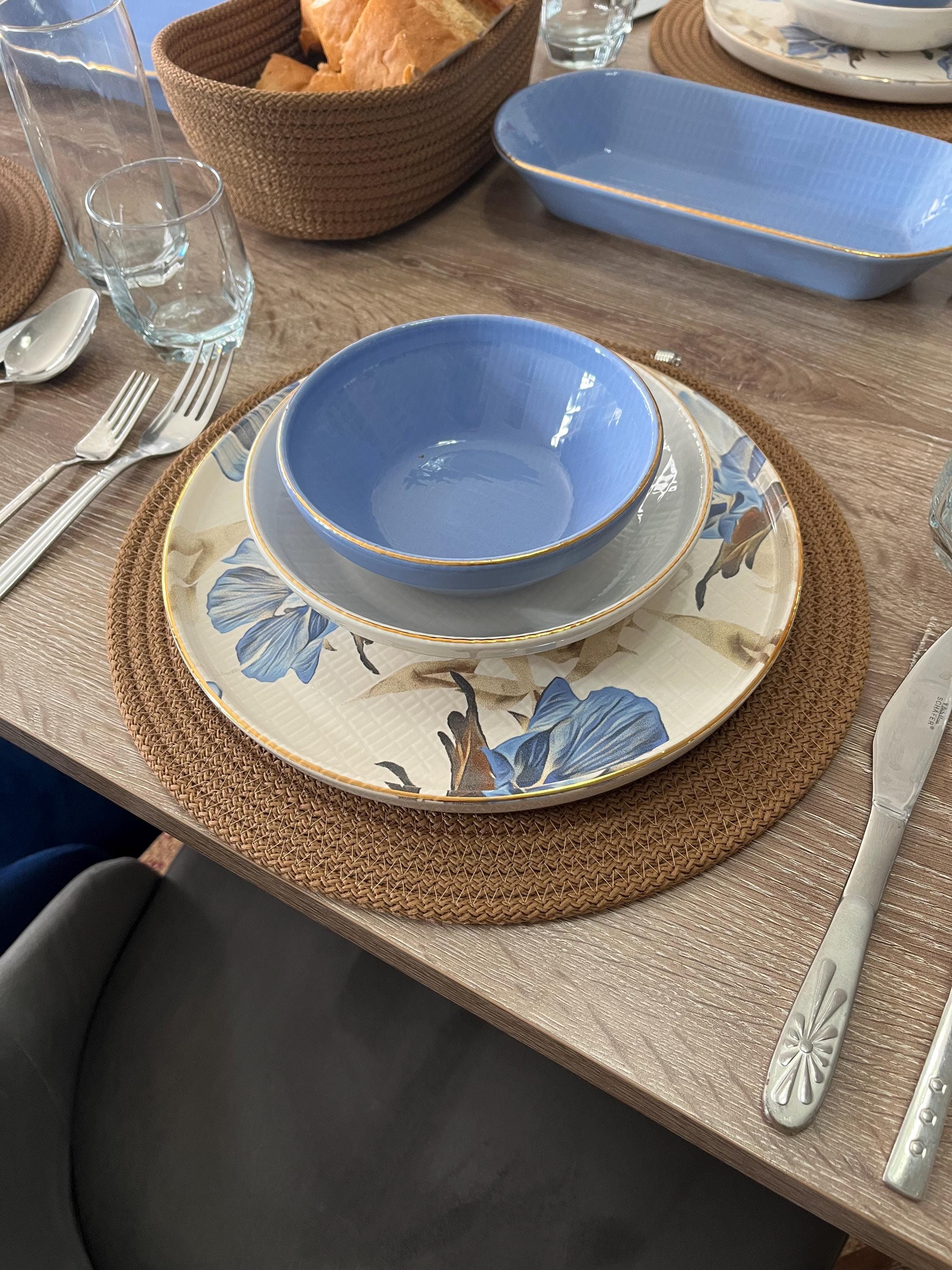 Tende Oscuranti Lush Decor, 225x88 Cm, Colore Blu, Set Da 2 Pannelli - 3