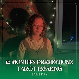 Same Day|12 Months Prediction Tarot Reading -3 Follow-up Questions - Psychic Tarot Reading - Same Day Reading - Spiritual Advice