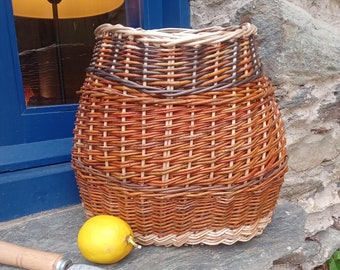Hand Made Willow basket craftet with love