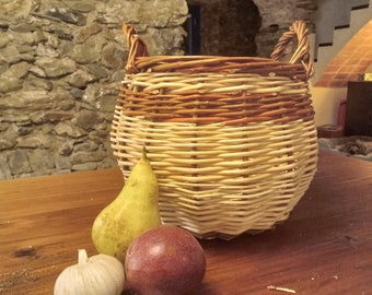Round Willow Fruits Basket