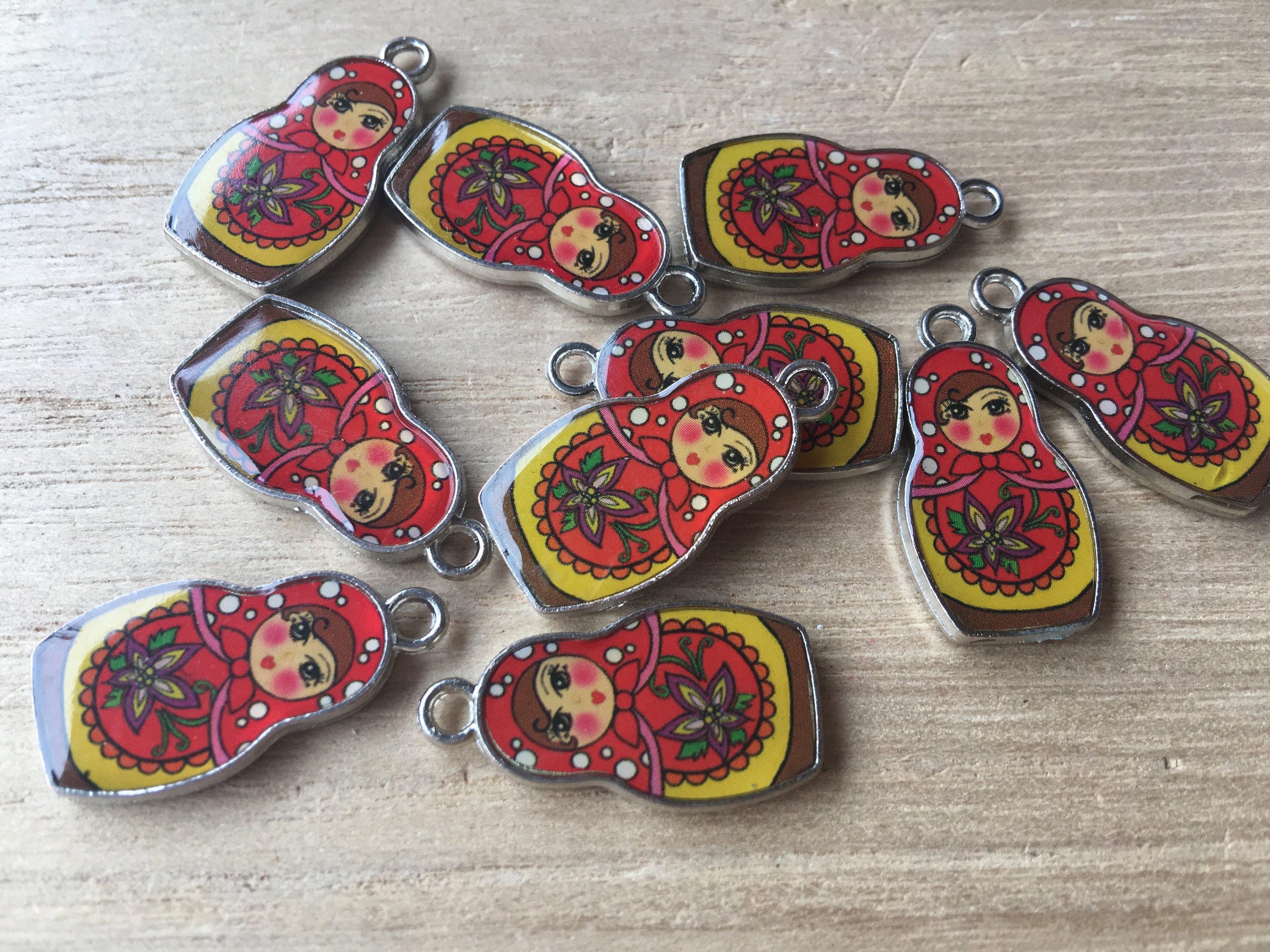 copy of Matriochka- Poupées russes Coq - 5 pièces