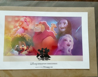 Disney Animation Immersive Poster Art