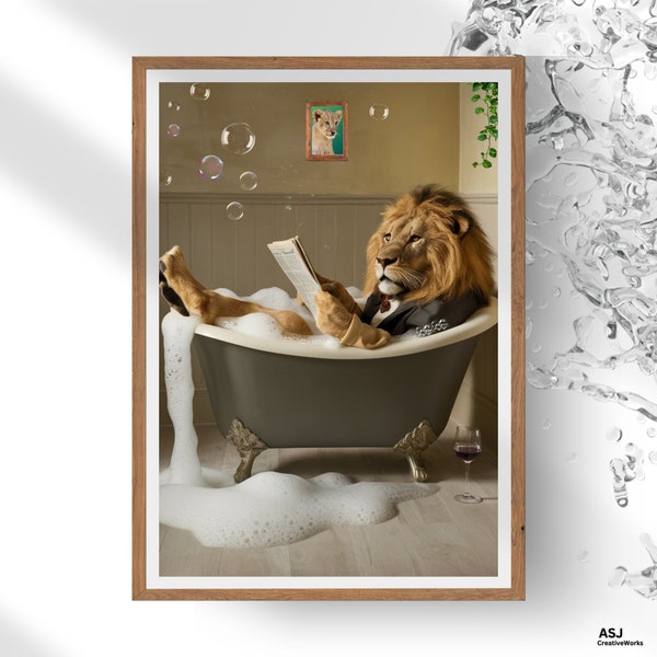 Fun Bathroom Wall Art - Etsy