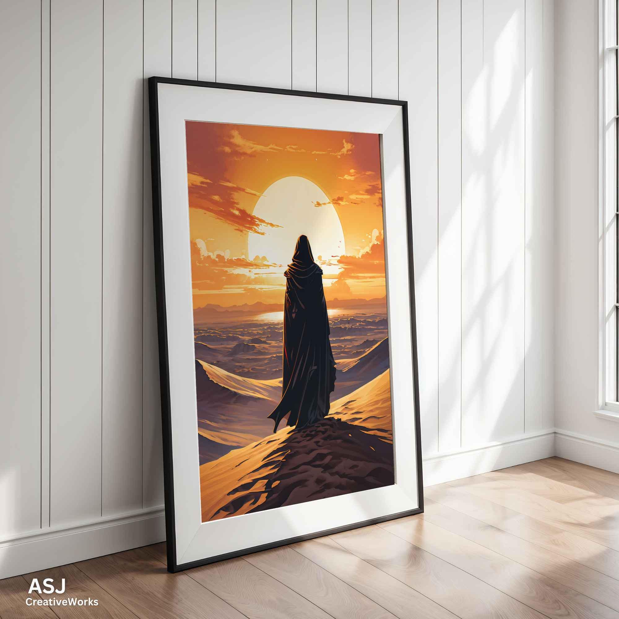 Dune Movie Poster, Sci-fi Wall Art, Mid Century Modern Wall Art Print ...