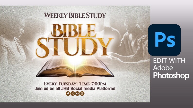 Church Bible Study Flyer image 4