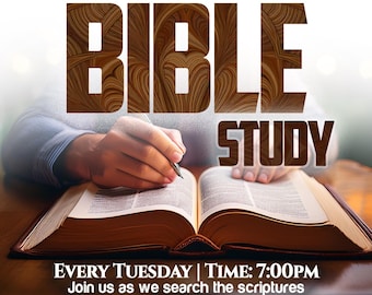 Church Bible Study Flyer