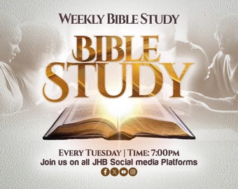 Church Bible Study Flyer