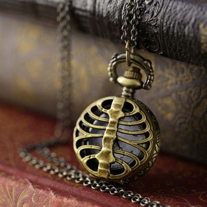 Ribcage Watch Necklace