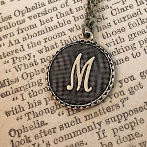 Initial Necklace Pick a Letter and Color 画像 2