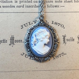 Cameo Lady hanger ketting in zilver-Kies een kleur afbeelding 3