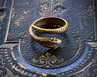 Coiled Snake Ring