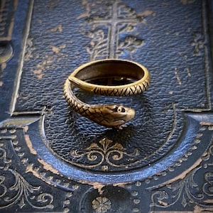 Coiled Snake Ring