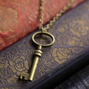 Bronze Key Necklace image 3