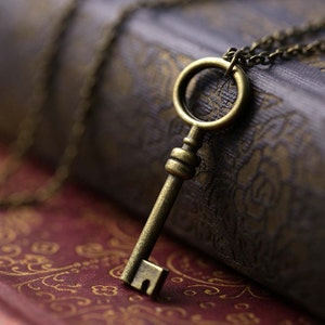 Bronze Key Necklace image 4