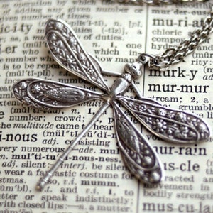 Victorian Dragonfly Necklace image 7
