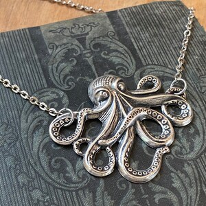 Octopus Necklace- pick a color