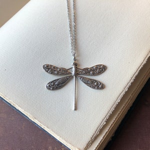 Victorian Dragonfly Necklace image 6