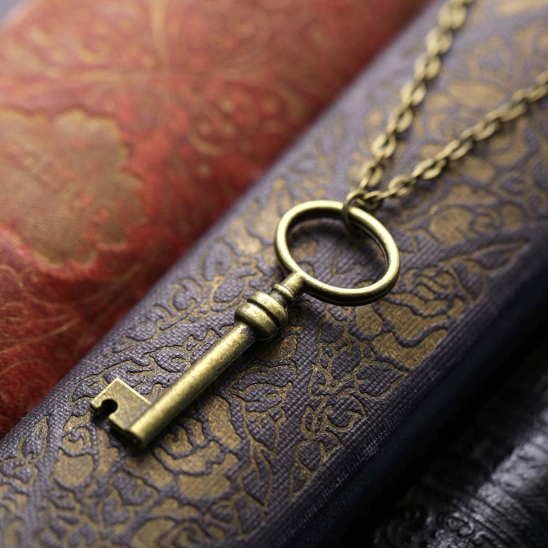 Bronze Key Necklace image 2