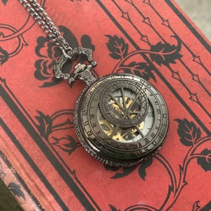 Time Lord Mechanical Pocket Watch - Pocket Chain or Necklace