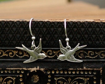 Love Birds- Earrings or Necklace