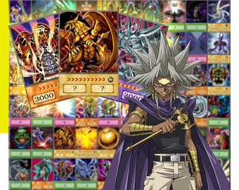 Yami M. - 60 Cards - YGO Orica Deck - Hiqh-Quality Print - Anime Style Cards