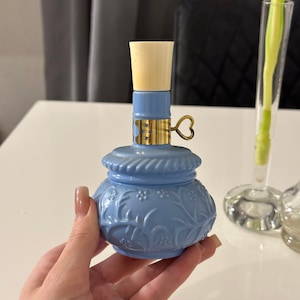 Vintage perfume bottle, lamp shaped perfume bottle