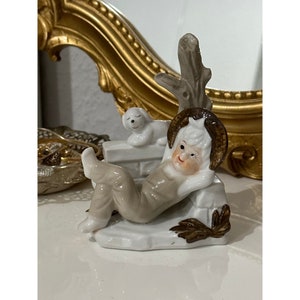 Porcelain figurine, porcelain boy figurine, vintage porcelain, rare figurine