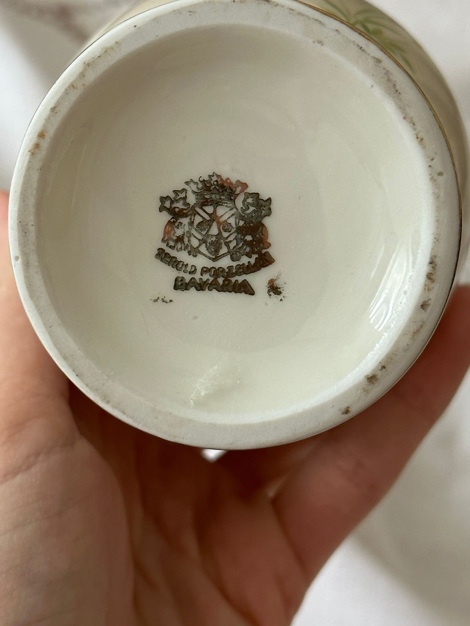 Bavaria Gerold Porzellan Vase, vintage Vase Bavaria, Gerold