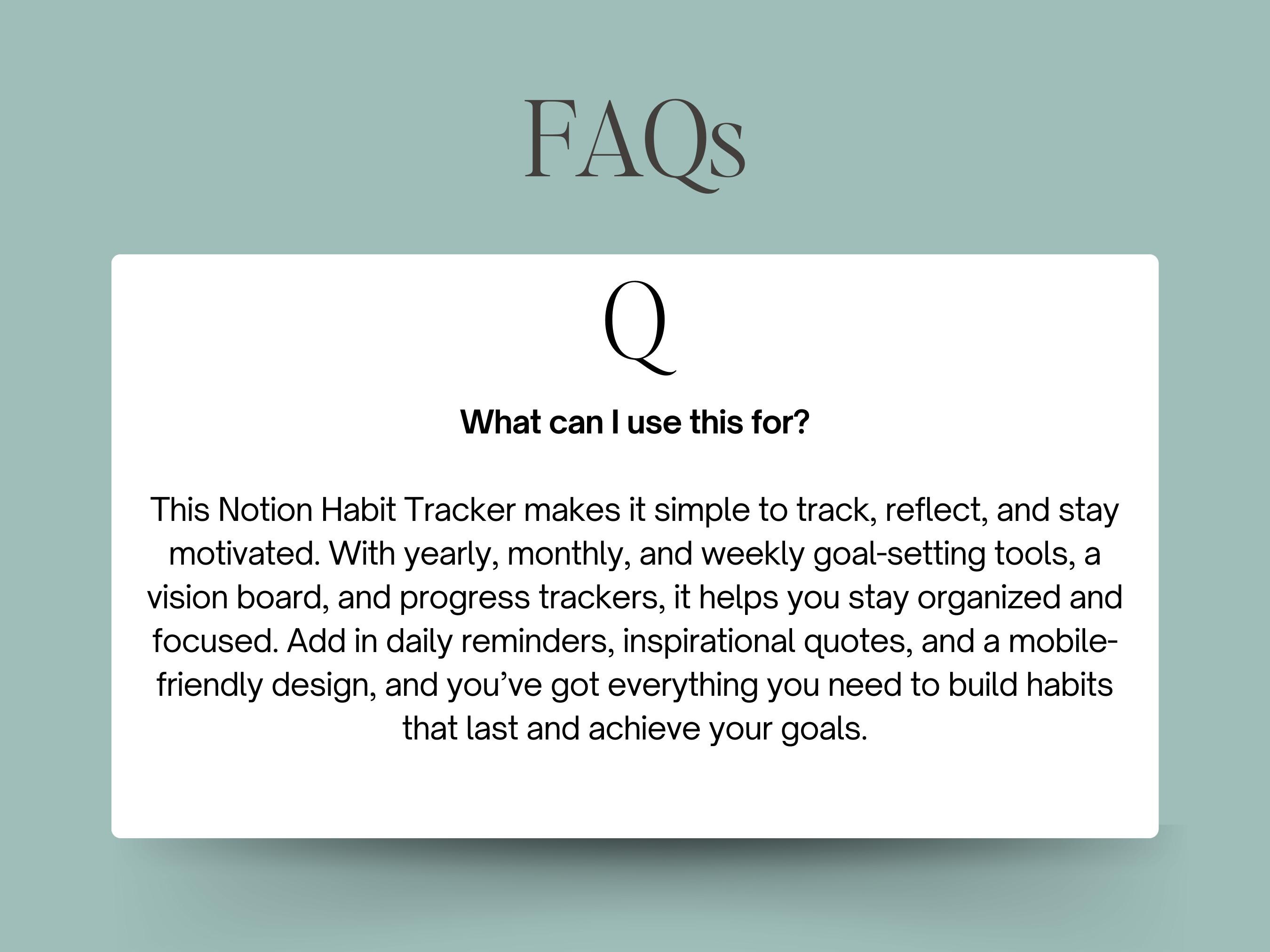Notion Habit Tracker | Daily, Weekly & Monthly Routines | Notion ...