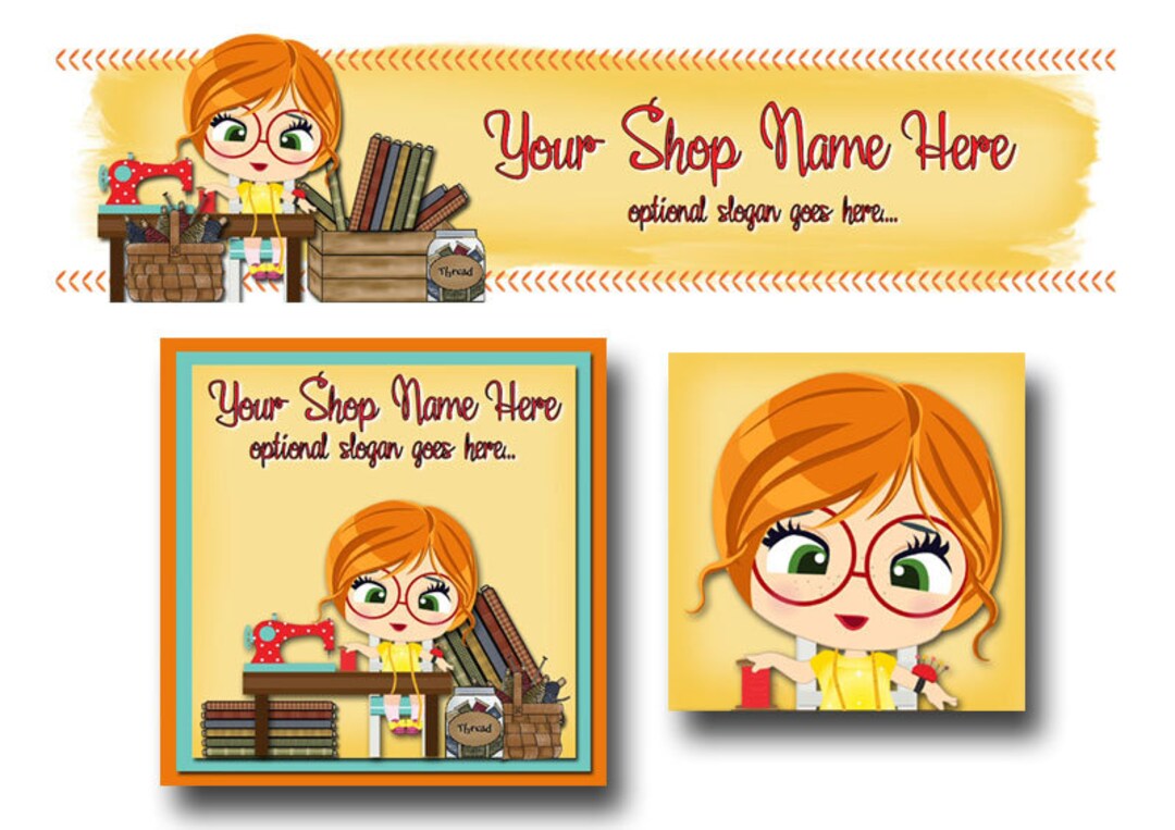 Premade Etsy Cover Photo Large Etsy Banner Etsy Shop Banner Shop