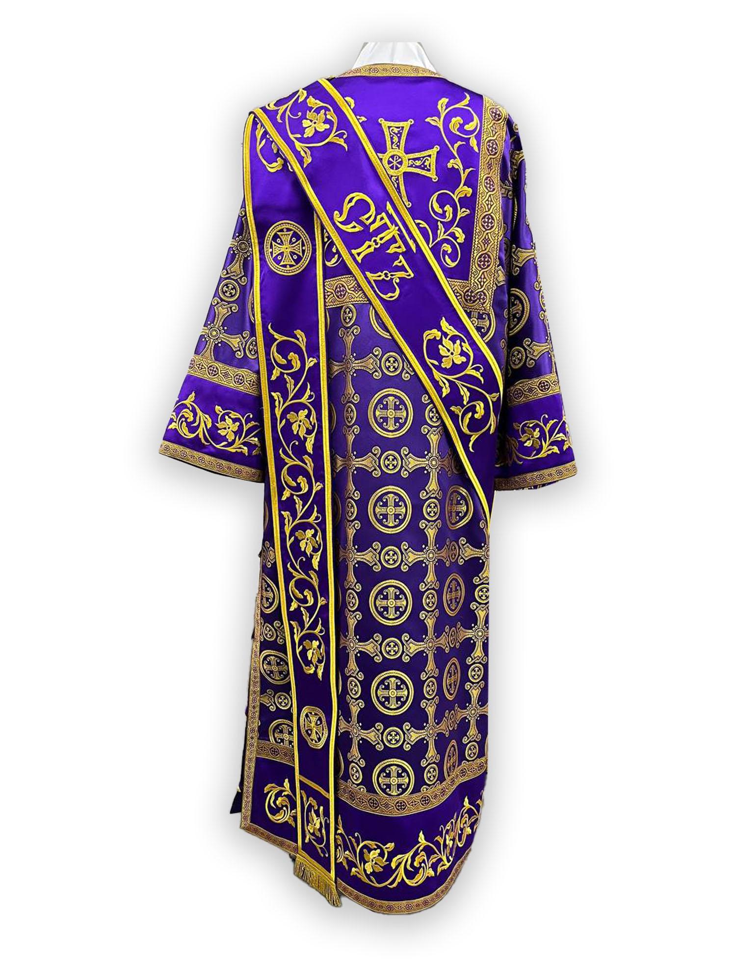 Protodeacon Purple Protodeacon Vestments. Embroiered Protodeacon's Vestments.deacon ...