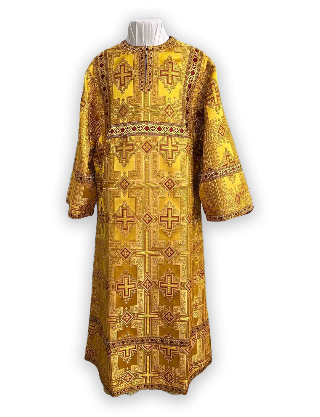 Protodeacon Gold Orthodox Sticharion. Deacon's Sticharion. Orthodox Vestments ...