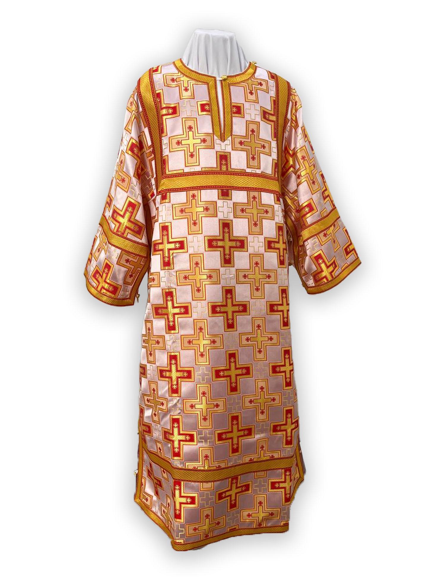 Protodeacon White Red Protodeacon's Vestments. Deacon's Sticharion. Orthodox ...
