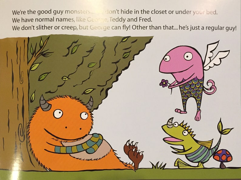 The Good Guy Monsters: Book For Kids, Childrens Book, Monsters, Cute Monsters, Prentenboek, Monster Art, Kindercadeaus van tomonster afbeelding 3