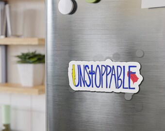 Unstoppable Die-Cut Magnets