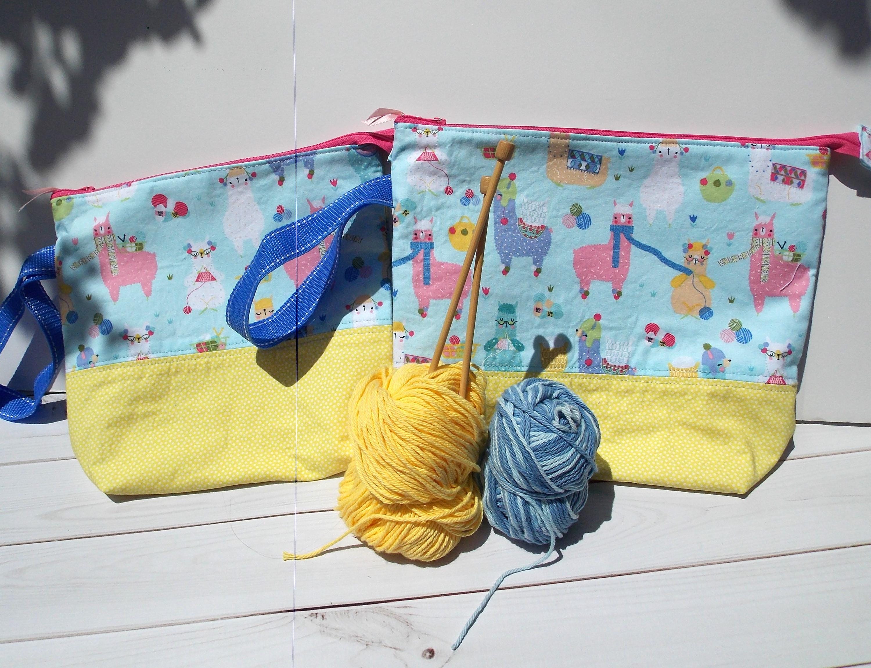 Alpaca Knitting Bag - Etsy
