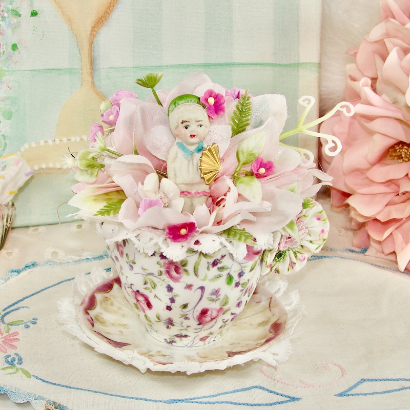 Tea Cup Centerpieces - Etsy