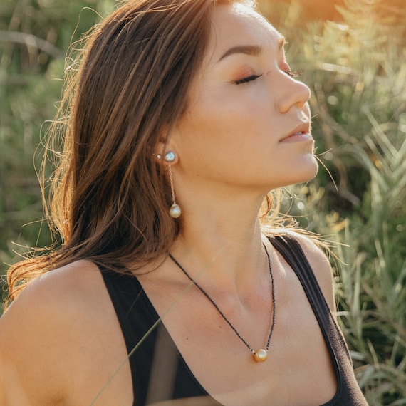 South Sea Pearl Beaded Necklace
