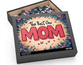 Mother's Day Puzzle, Personalized Gift , Gift Mom (120, 252, 500-Piece), Puzzle for Adult, Puzzle gift, Puzzle Art, Puzzle Mom, Gift, Dad