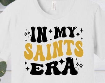 Saints Shirt, New Orleans Shirt, New Orleans Saints, black and gold