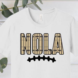 Saints Shirt, New Orleans Shirt, New Orleans Saints, black and gold