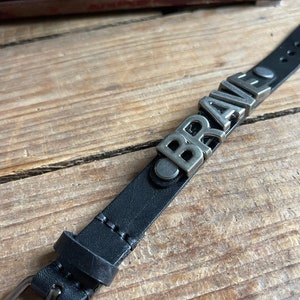 Brave Leather Bracelet image 4