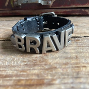Brave Leather Bracelet image 6