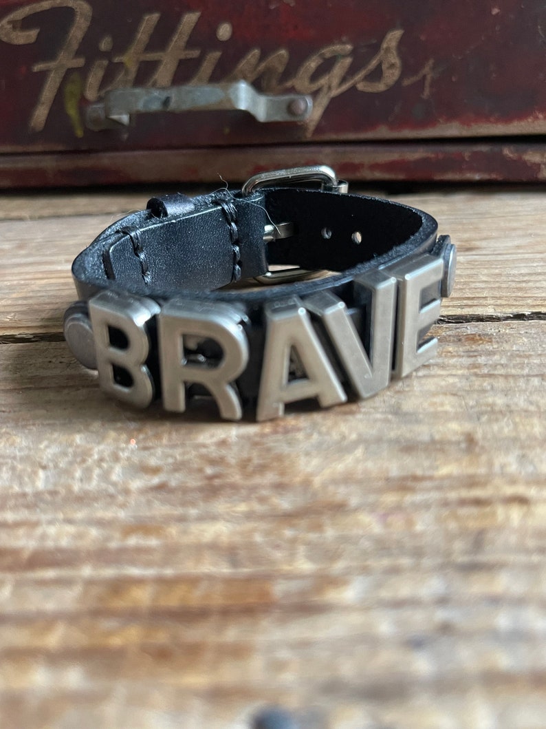 Brave Leather Bracelet image 6