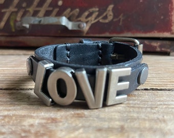 Love - Leather Bracelet