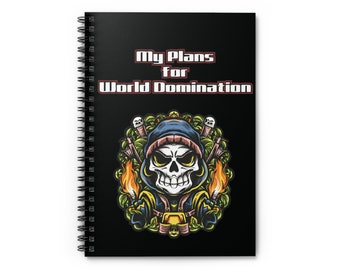 Personal journal "My plans for World Domination"