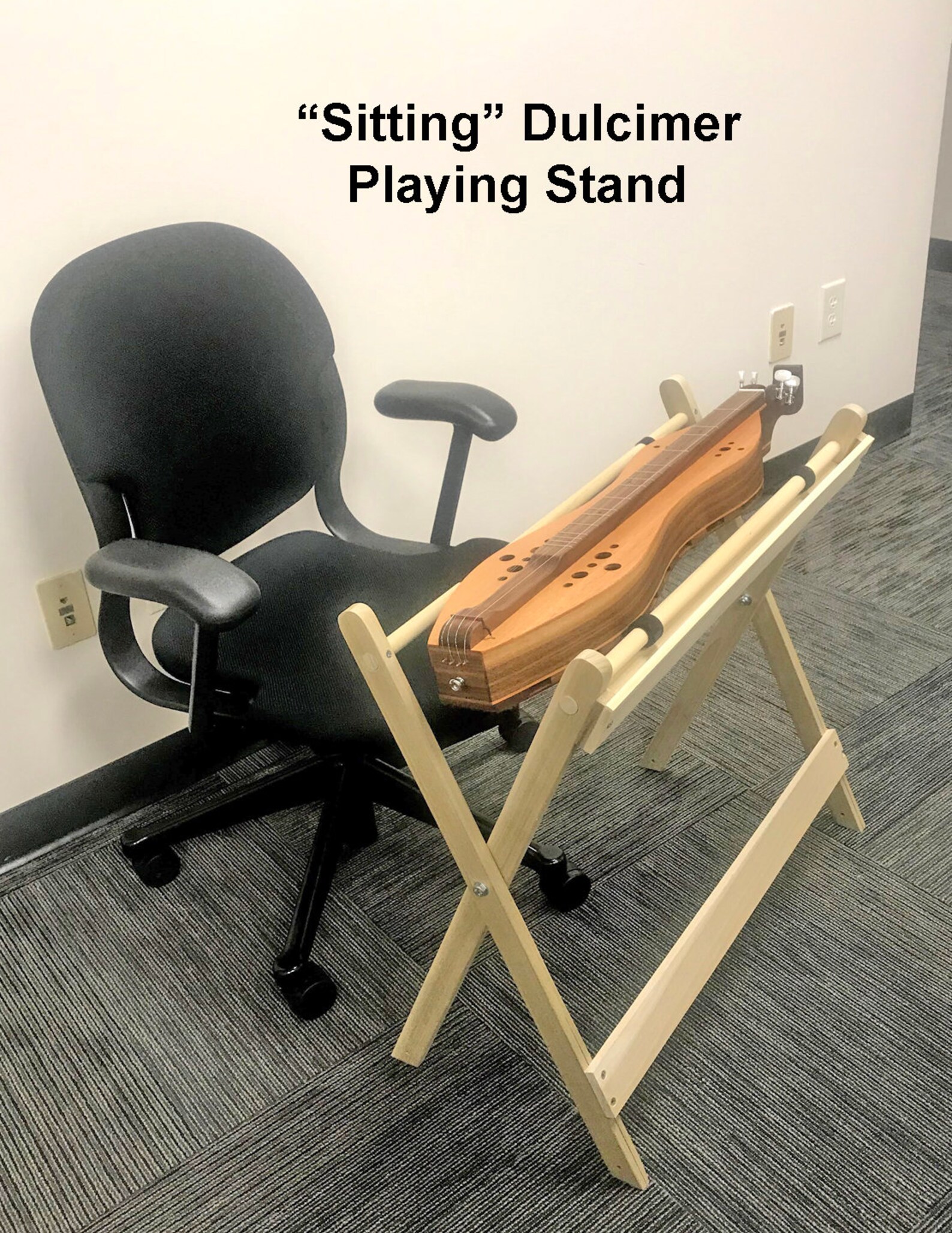 Adjustable Mountain Dulcimer Playing Stand With Optional Etsy